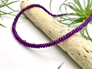 Purple Agate Necklace