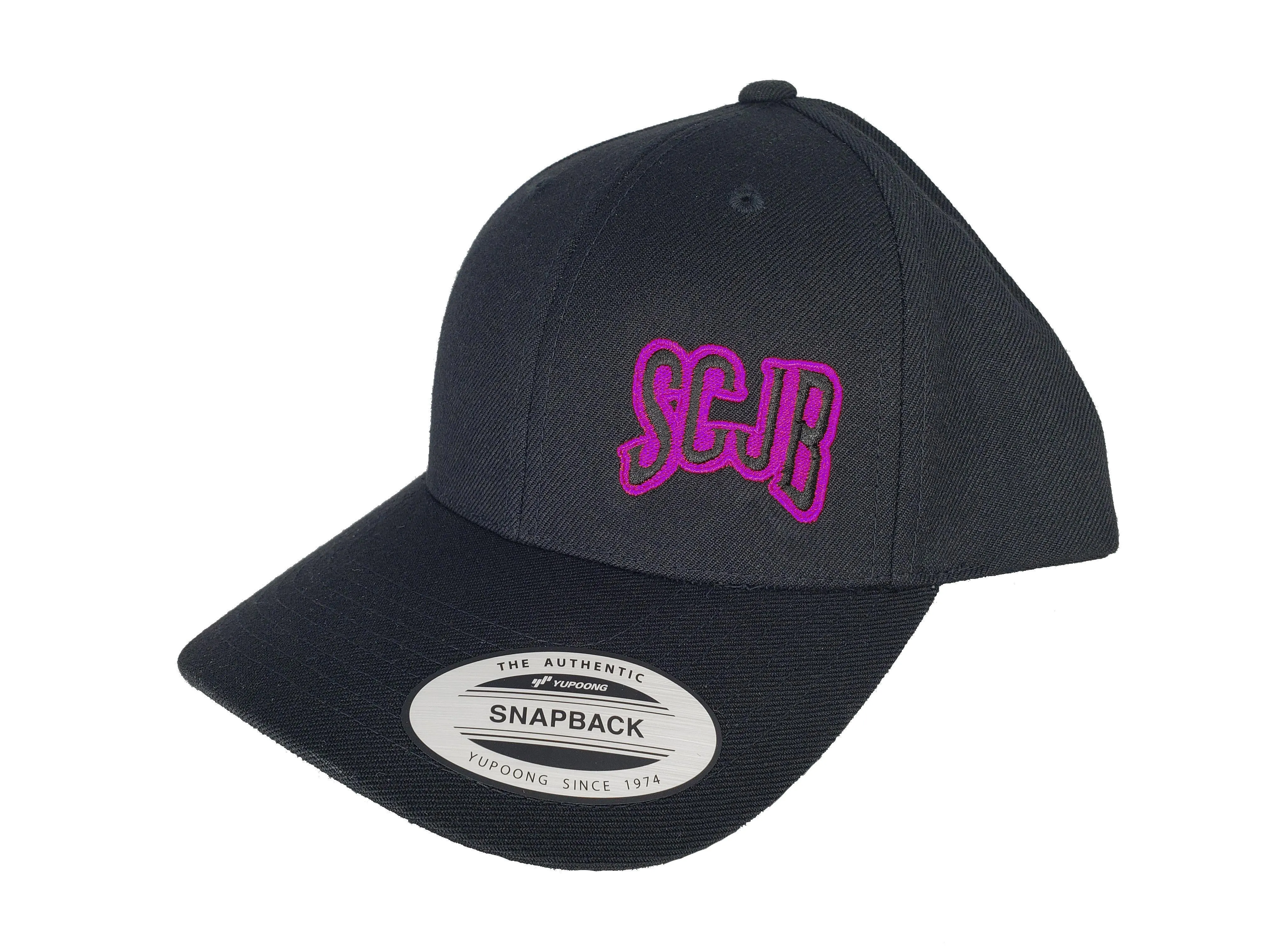 Purple & Black SCJB Logo Hat (Various Styles)