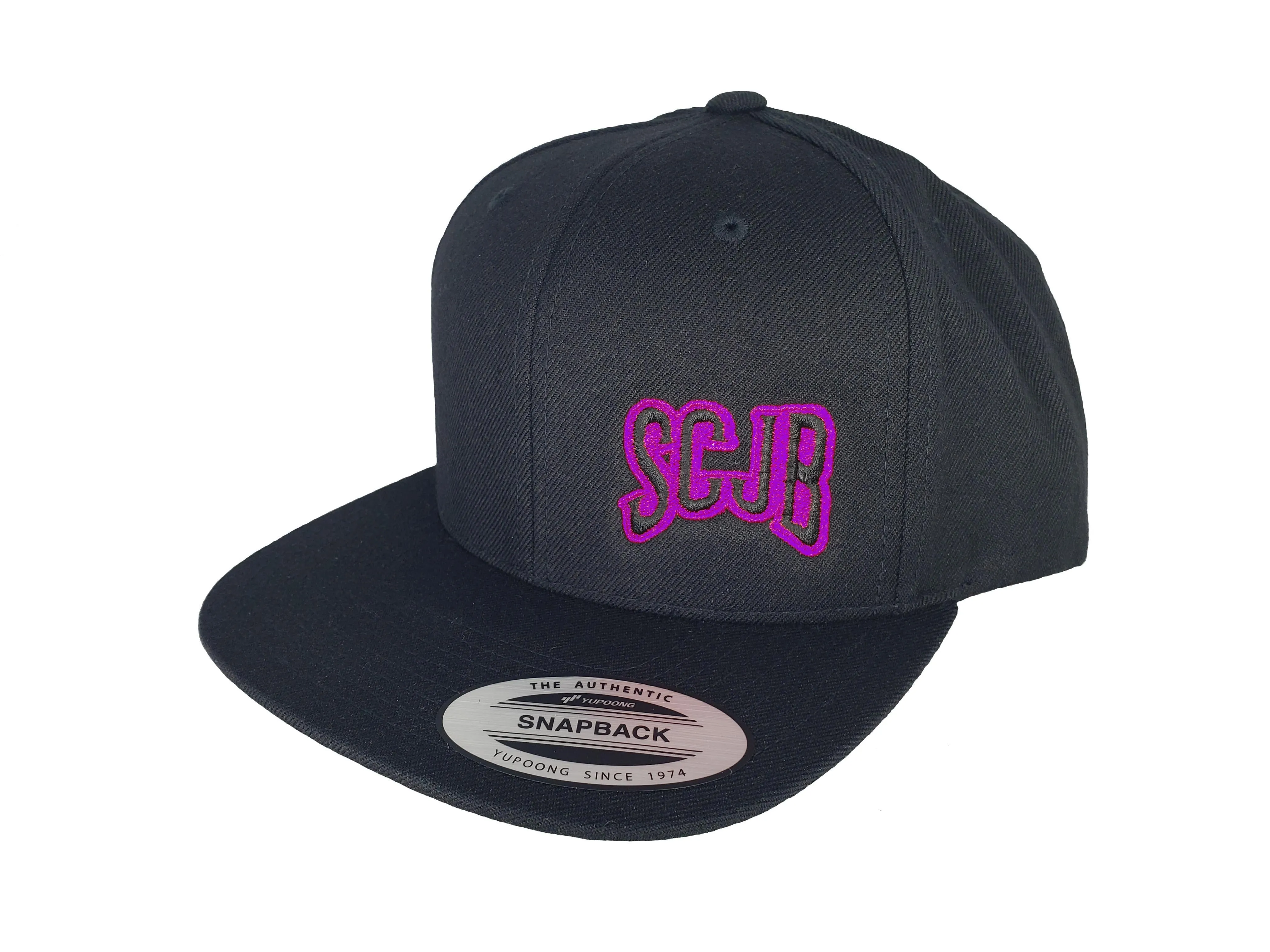 Purple & Black SCJB Logo Hat (Various Styles)