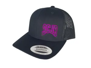 Purple & Black SCJB Logo Hat (Various Styles)