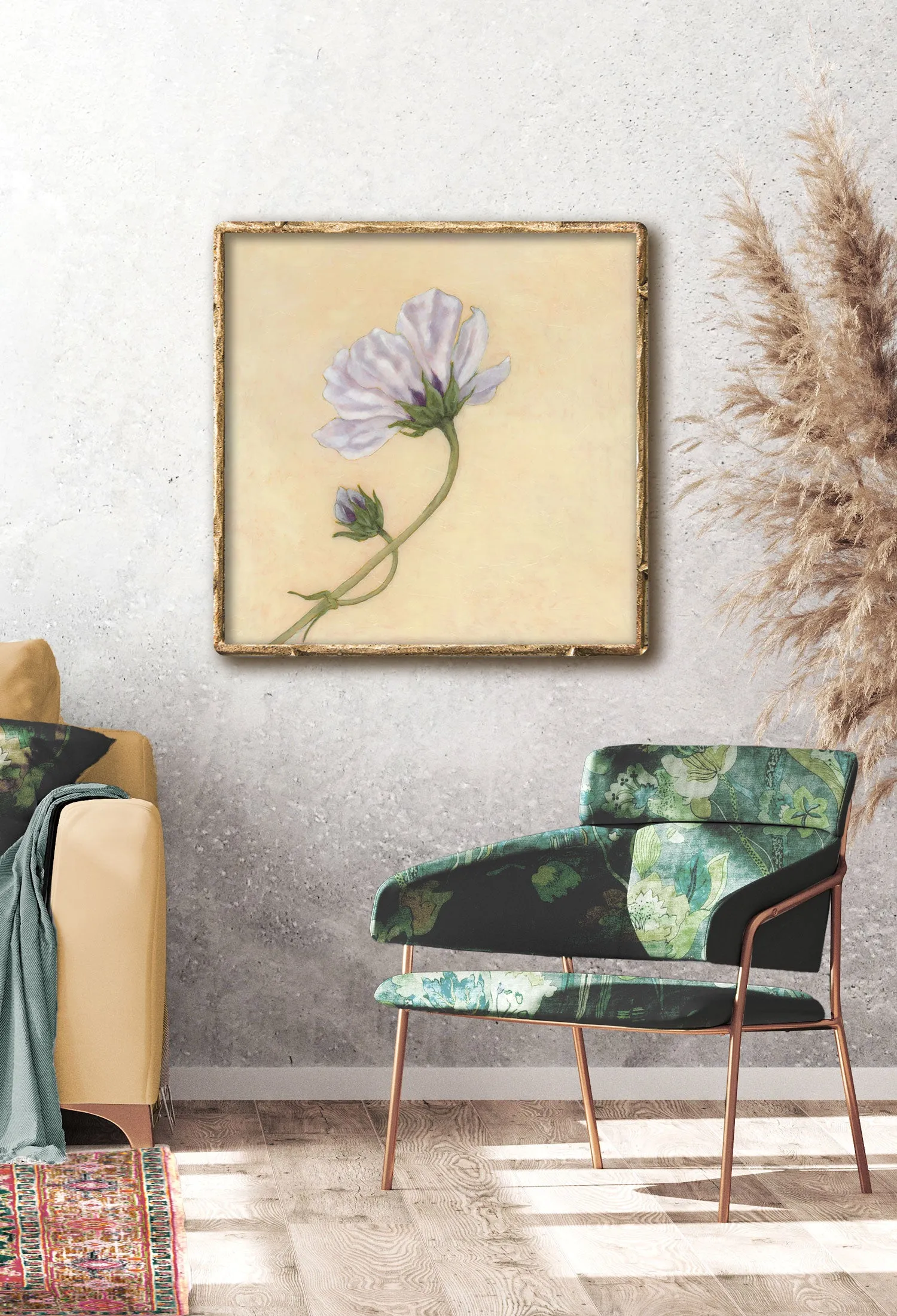 "Enrapture" Cosmo Flower Art Print