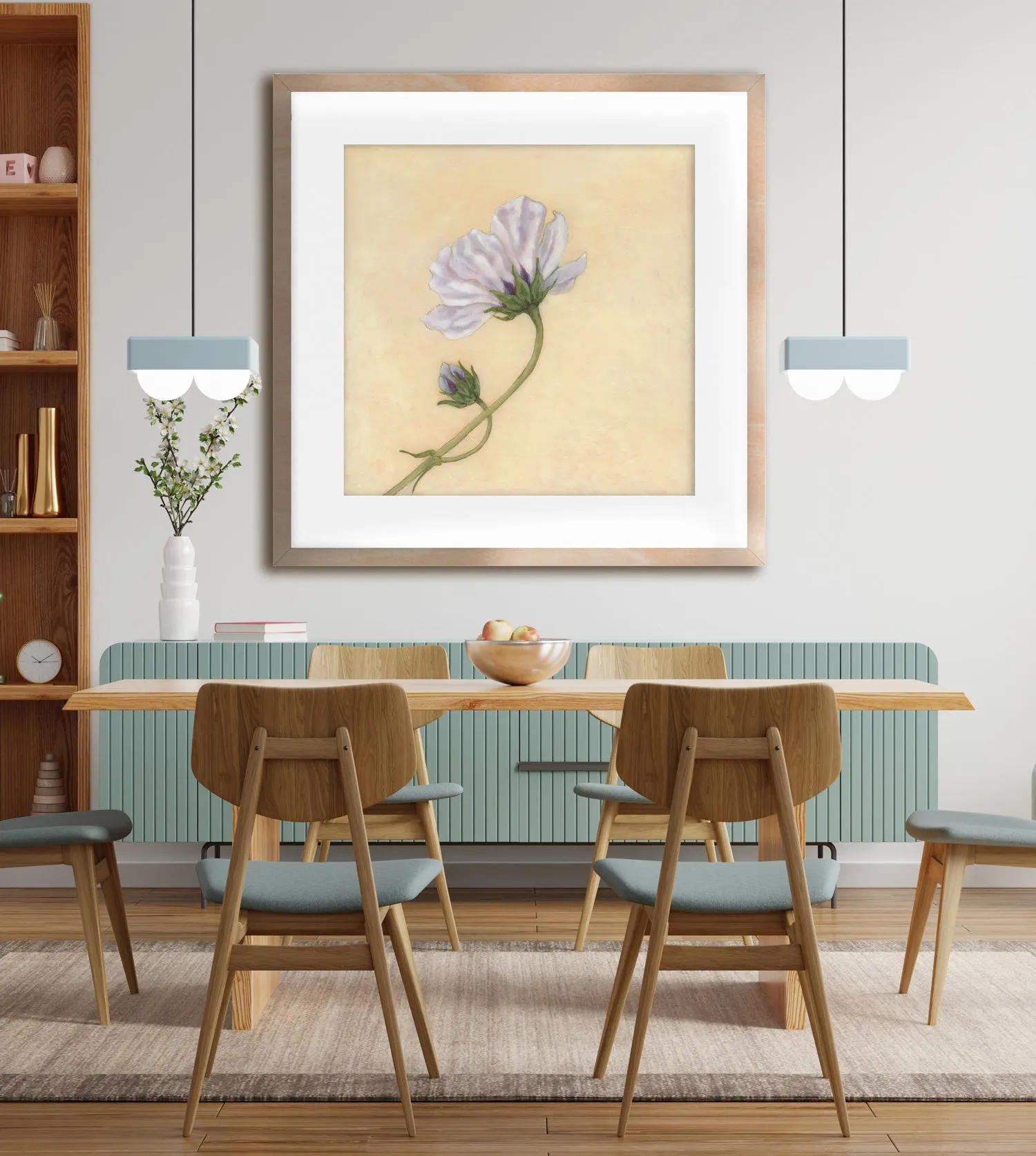 "Enrapture" Cosmo Flower Art Print