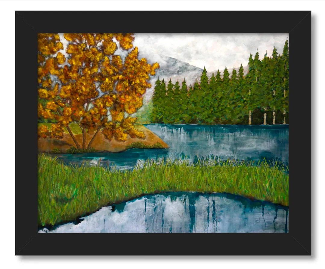 "Transitions" Landscape Art Print