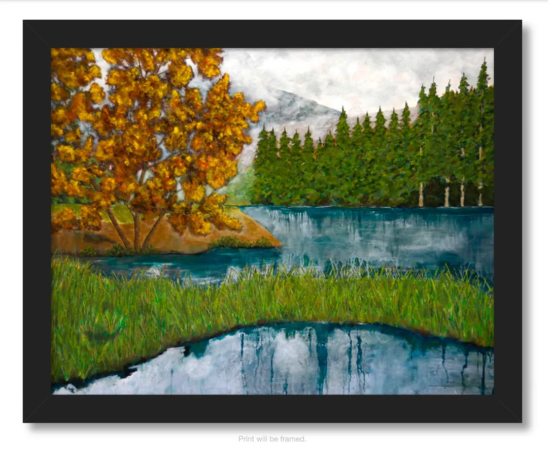 "Transitions" Landscape Art Print