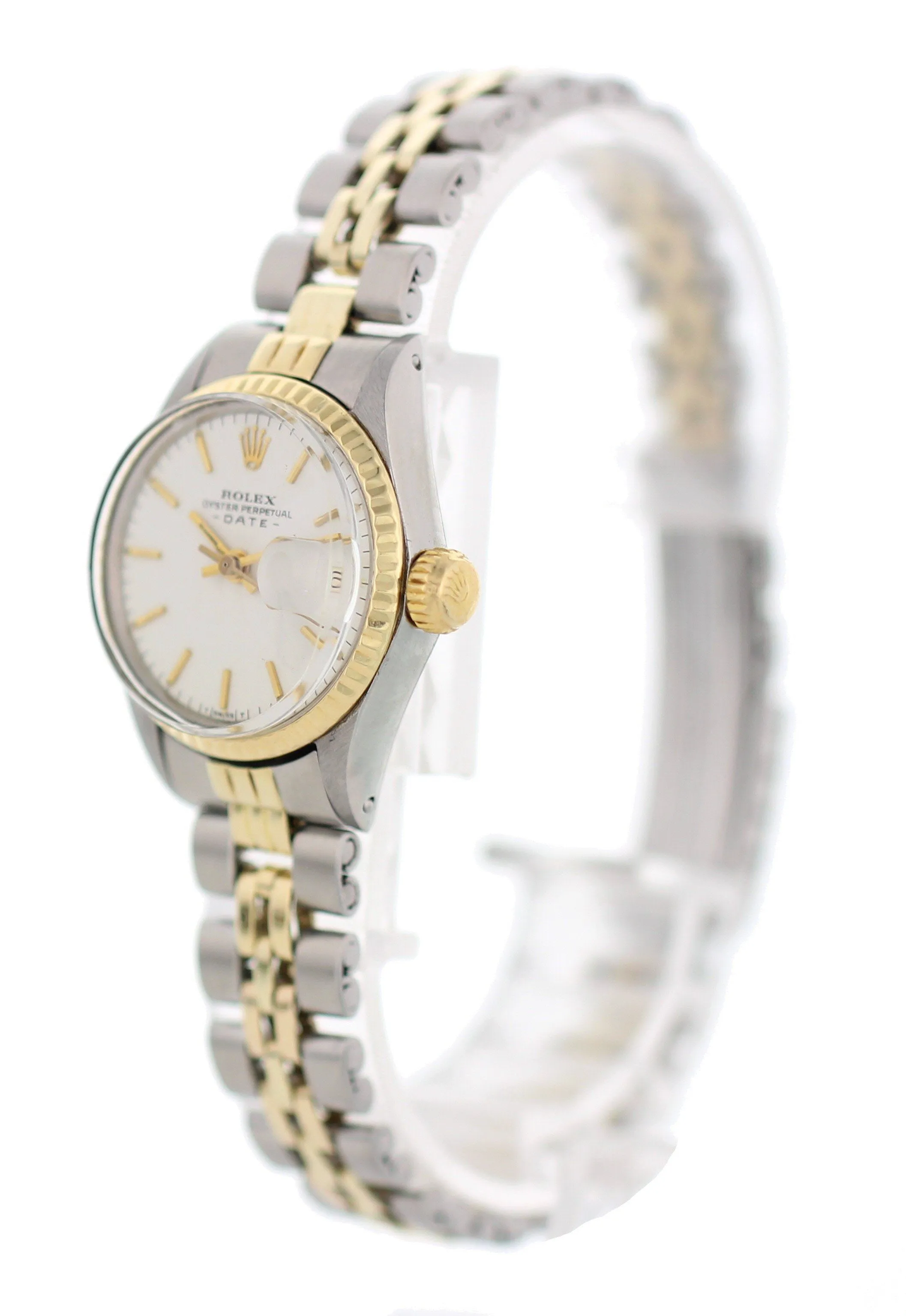 Rolex Date 18K 6517 Vintage Ladies Watch