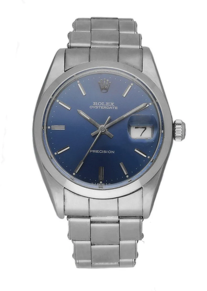 Rolex OysterDate Precision 6694 Vintage Men's Watch