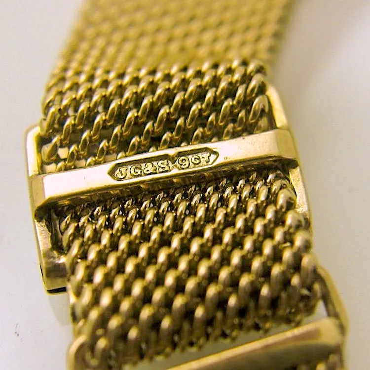 Rolex Princess Egyptian 1382 Ladies Manual-Wind circa 1933 9k Rose Gold 11x38 mm