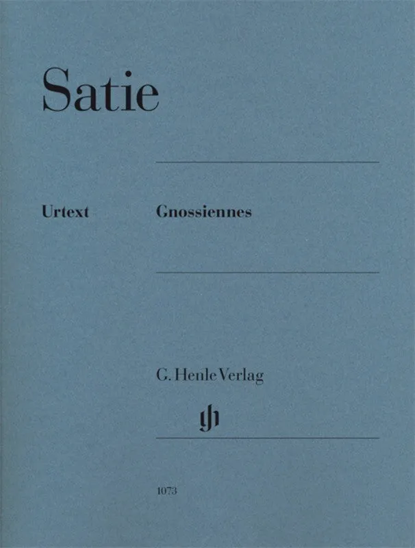 SATIE - GNOSSIENNES PIANO URTEXT