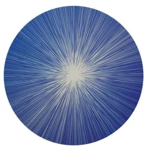 Shadow Line Placemats Navy Set of 4