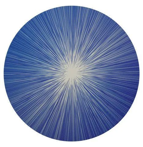Shadow Line Placemats Navy Set of 4