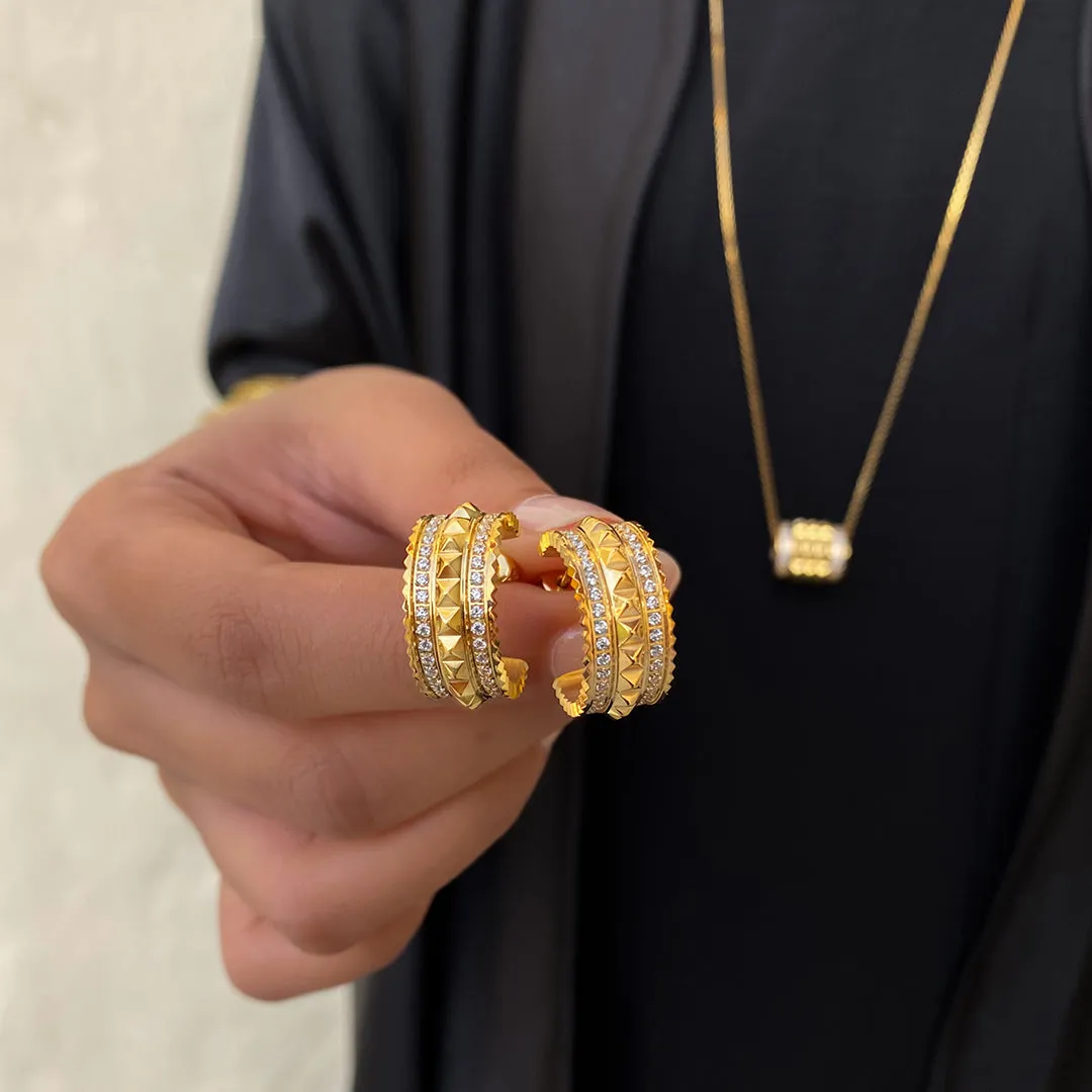 Shams / Earrings Gold