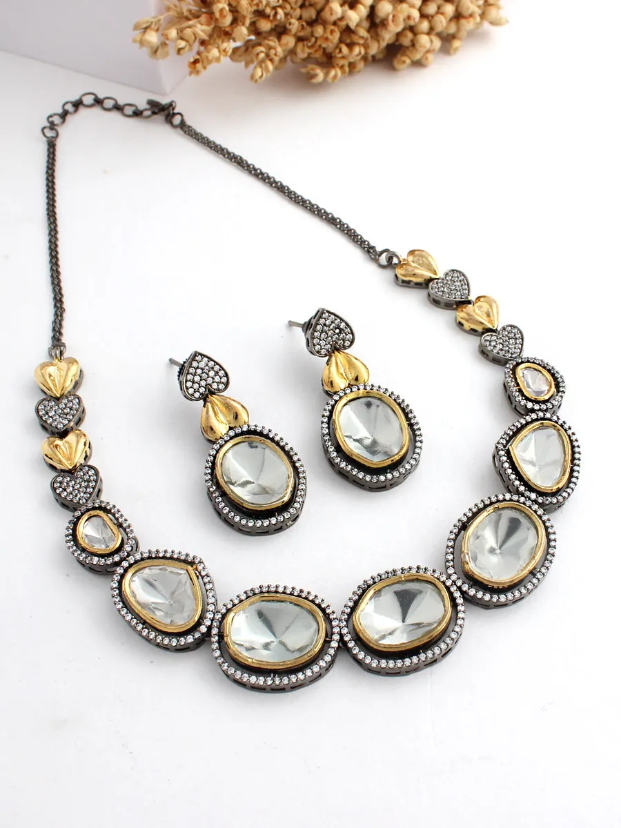 Sharanya Bib Necklace Set
