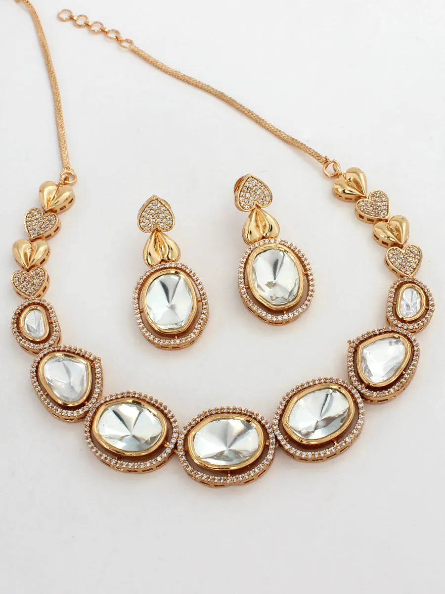 Sharanya Bib Necklace Set