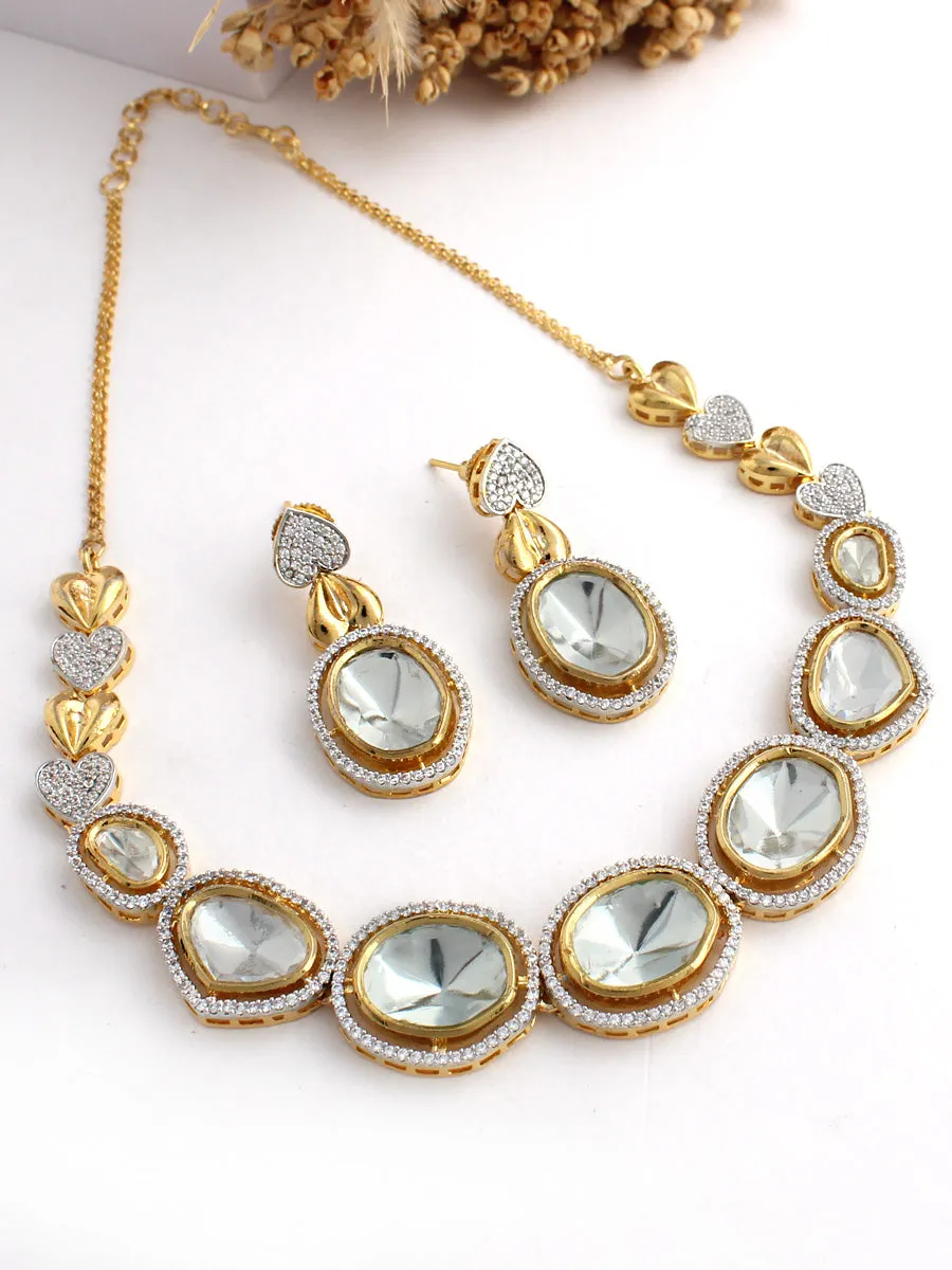 Sharanya Bib Necklace Set