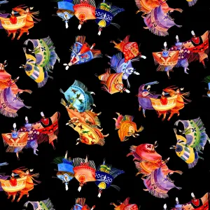 Shawl Dancers Black