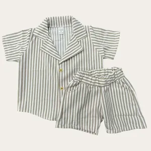 Simple Striped Jogging Short 1