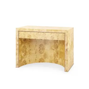 Sloane 1-Drawer Side Table / Burl