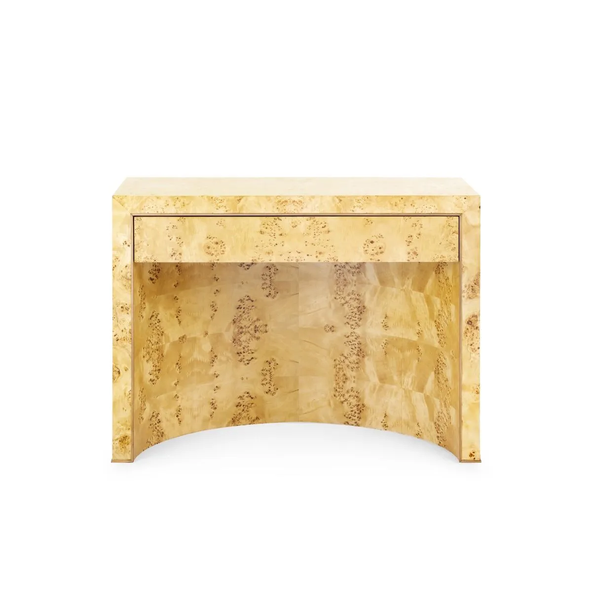 Sloane 1-Drawer Side Table / Burl