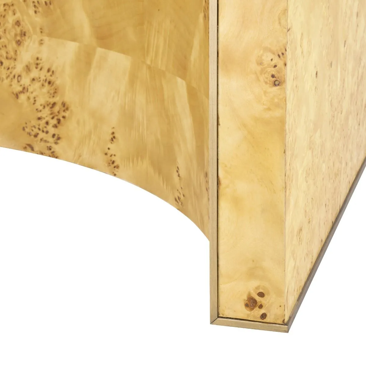 Sloane 1-Drawer Side Table / Burl