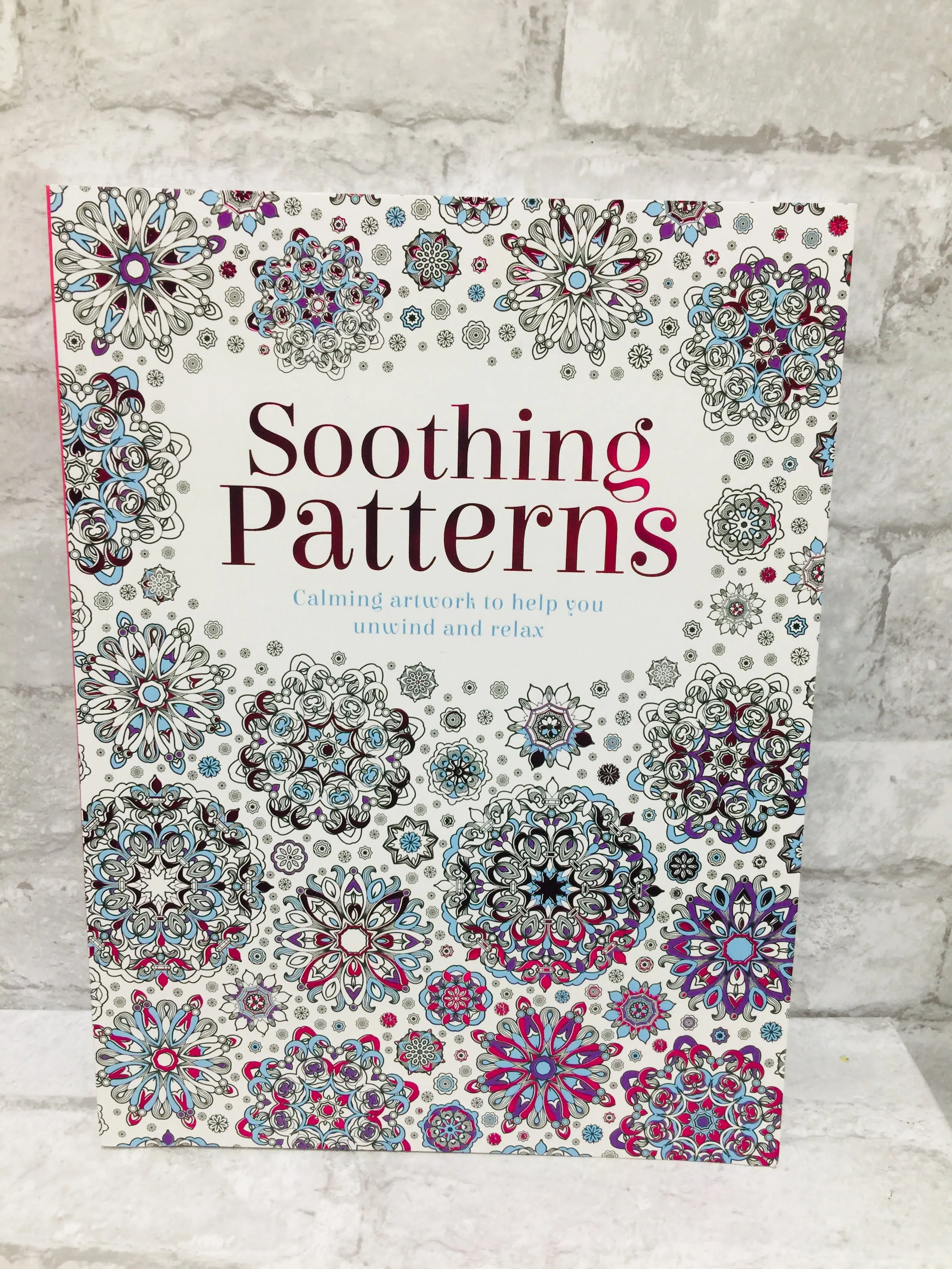 Soothing Patterns Adult colouring book by Charles Wood-Penn