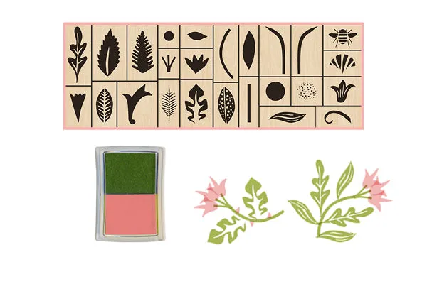 Stamp Garden Rubber Stamp Set