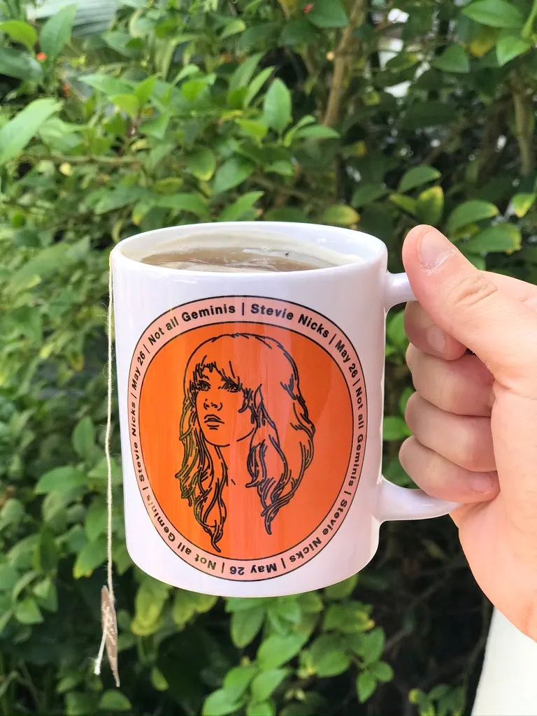 Stevie Nicks Gemini Mug