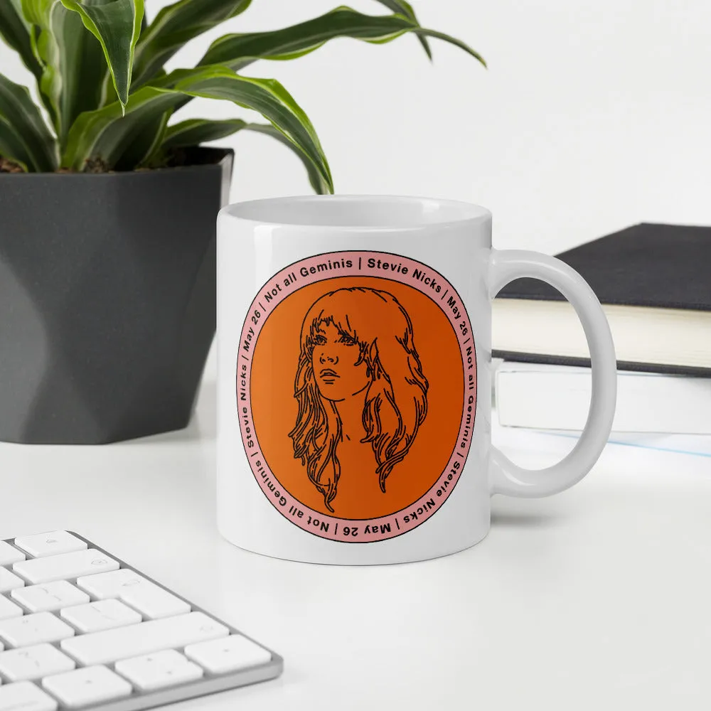 Stevie Nicks Gemini Mug
