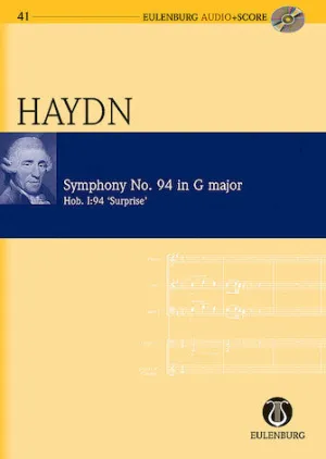 Symphony No. 94 in G Major (Surprise Symphony) Hob. I:94 London No. 3 (Book/CD Pack)