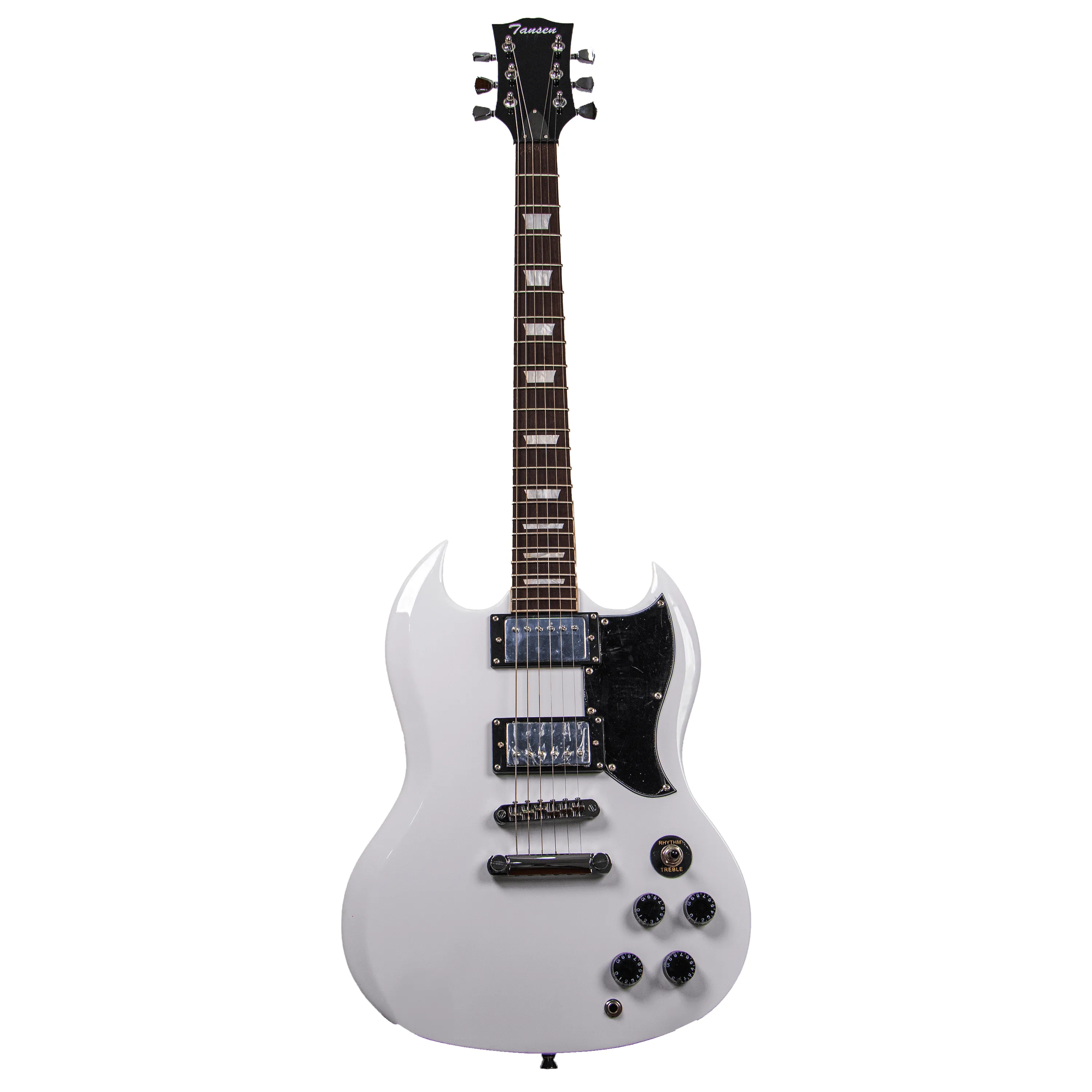 Tansen EG560 Electric Guitar Single Cutaway Laurel Fingerboard SG Style HH pickups