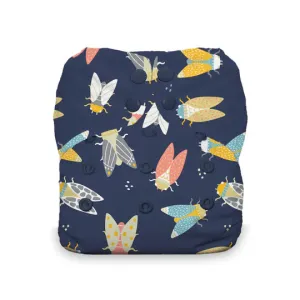 Thirsties - Cicada - Snap, Natural - One Size All-in-One