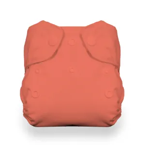 Thirsties - Salmon - Snap, Natural - Newborn All-in-One