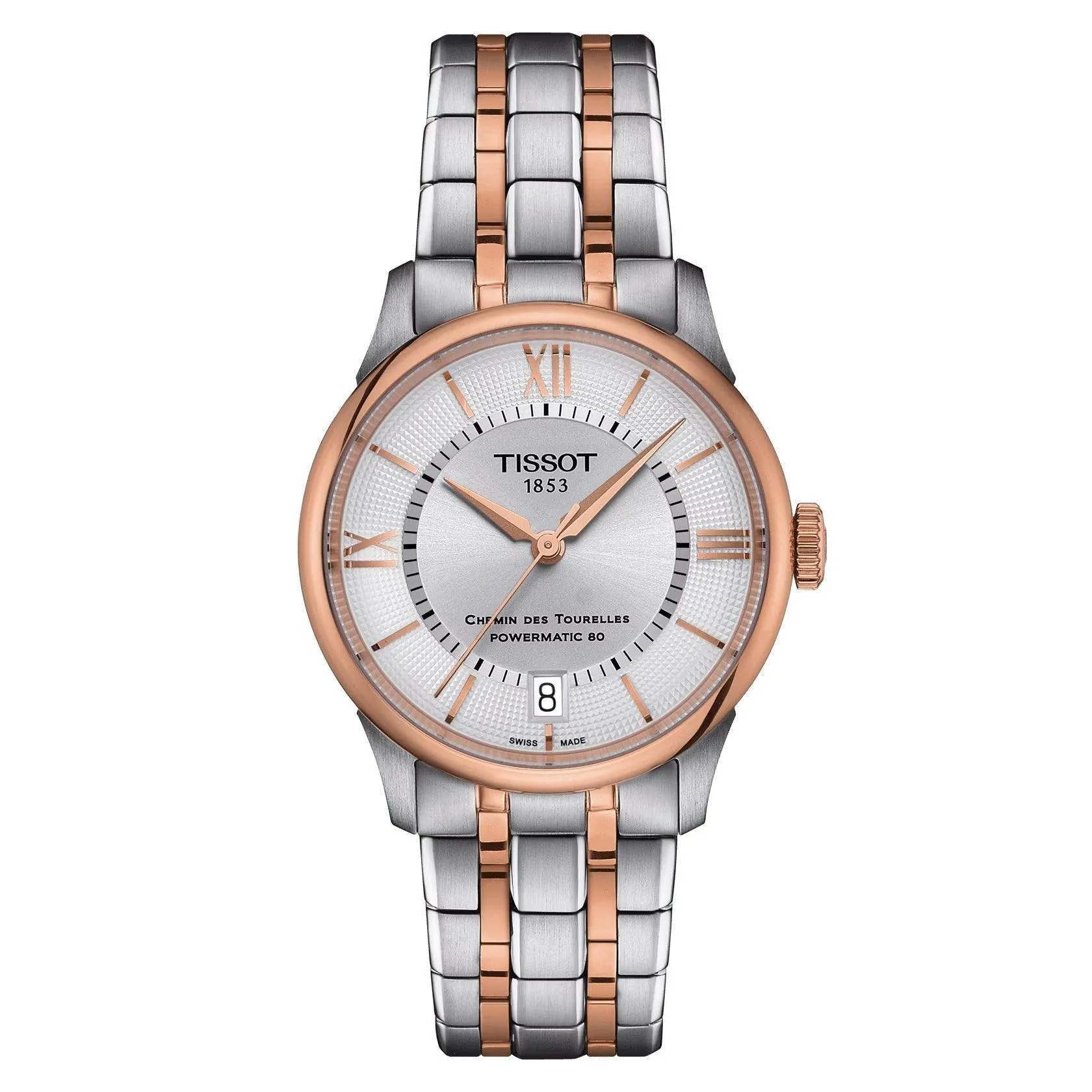 Tissot Chemin des Tourelles Powermatic 80 34 mm Automatic Women's Watch T1392072203800