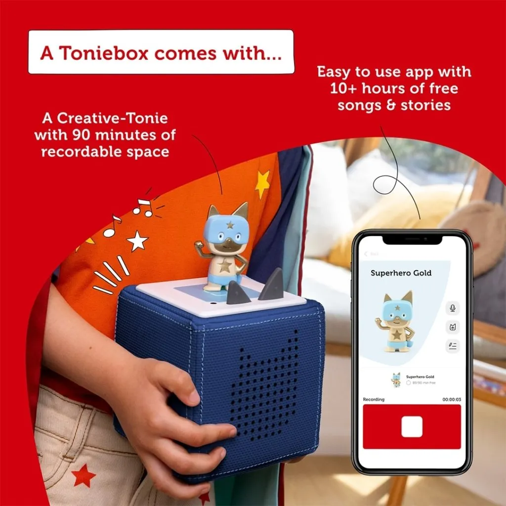 TONIES Toniebox Starter Set - Navy Blue SPECIAL LIMITED EDITION
