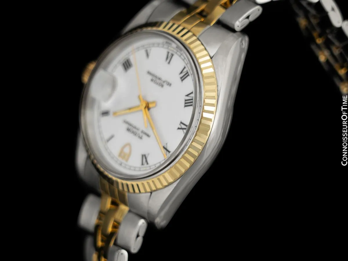 Tudor (Rolex) Prince Oysterdate Mens Ref. 75203N Watch - Stainless Steel & 18K Gold