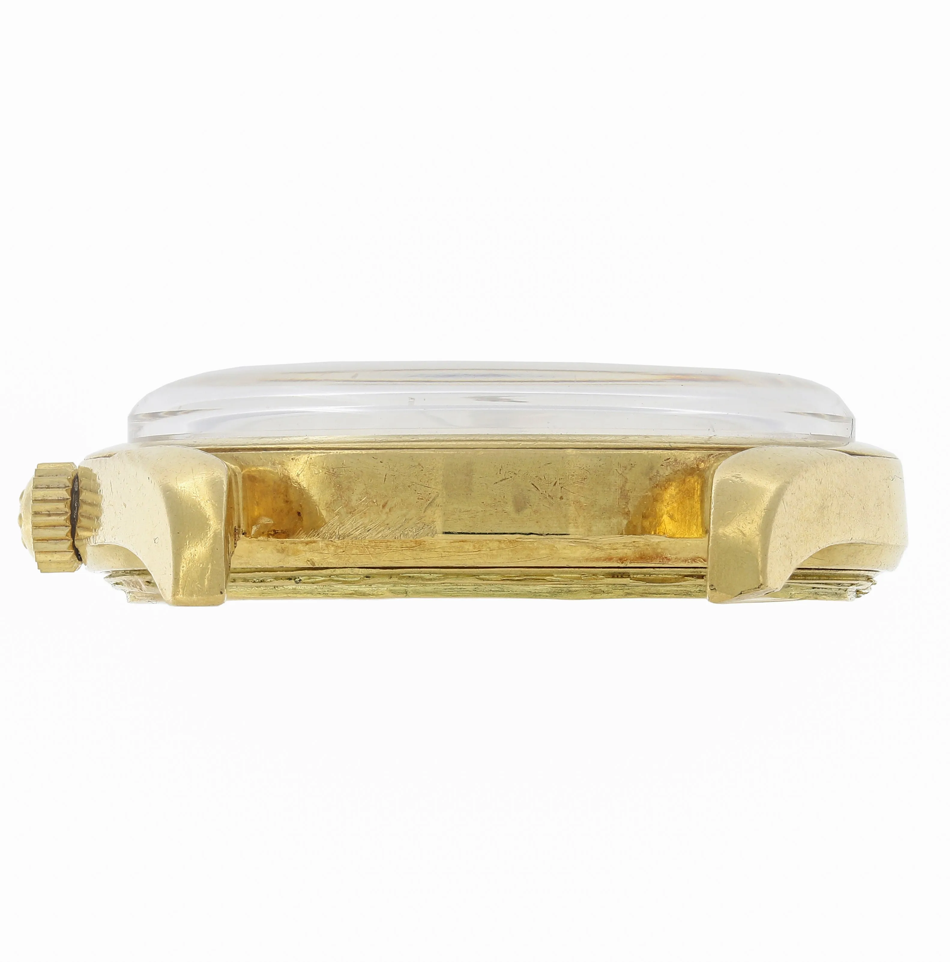 Universal Genève Polerouter De Luxe Cal. 215 Microtor 1956 18k Yellow Gold 34 mm
