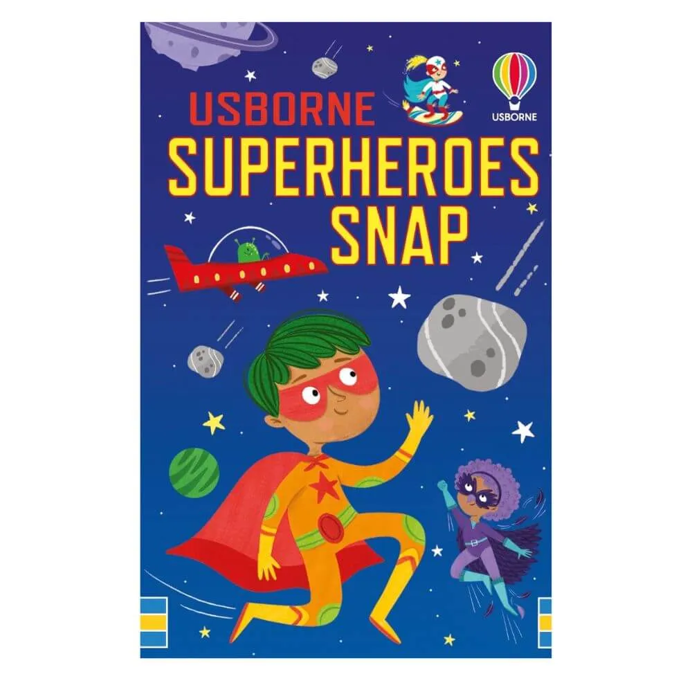 Usborne Superheroes Snap Card Game