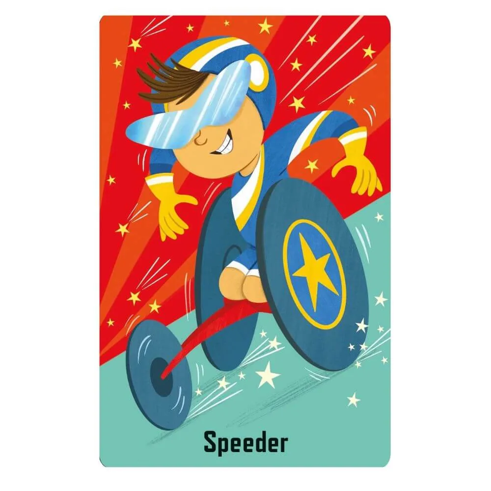 Usborne Superheroes Snap Card Game