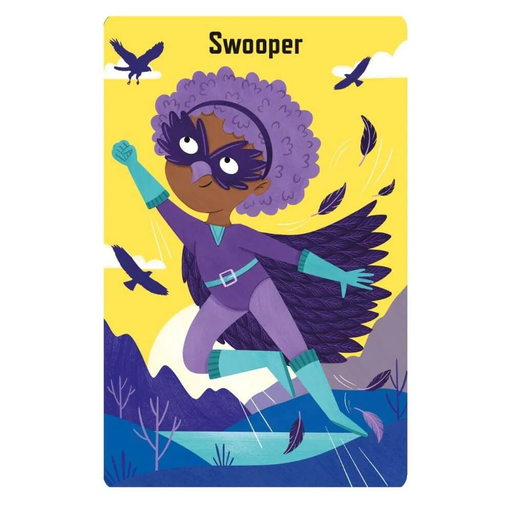 Usborne Superheroes Snap Card Game