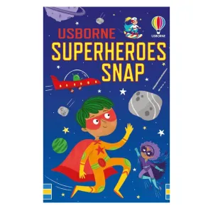 Usborne Superheroes Snap Card Game