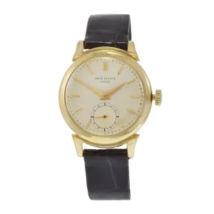 Vintage 1953 Patek Philippe Calatrava 1491 18KT Yellow Gold watch