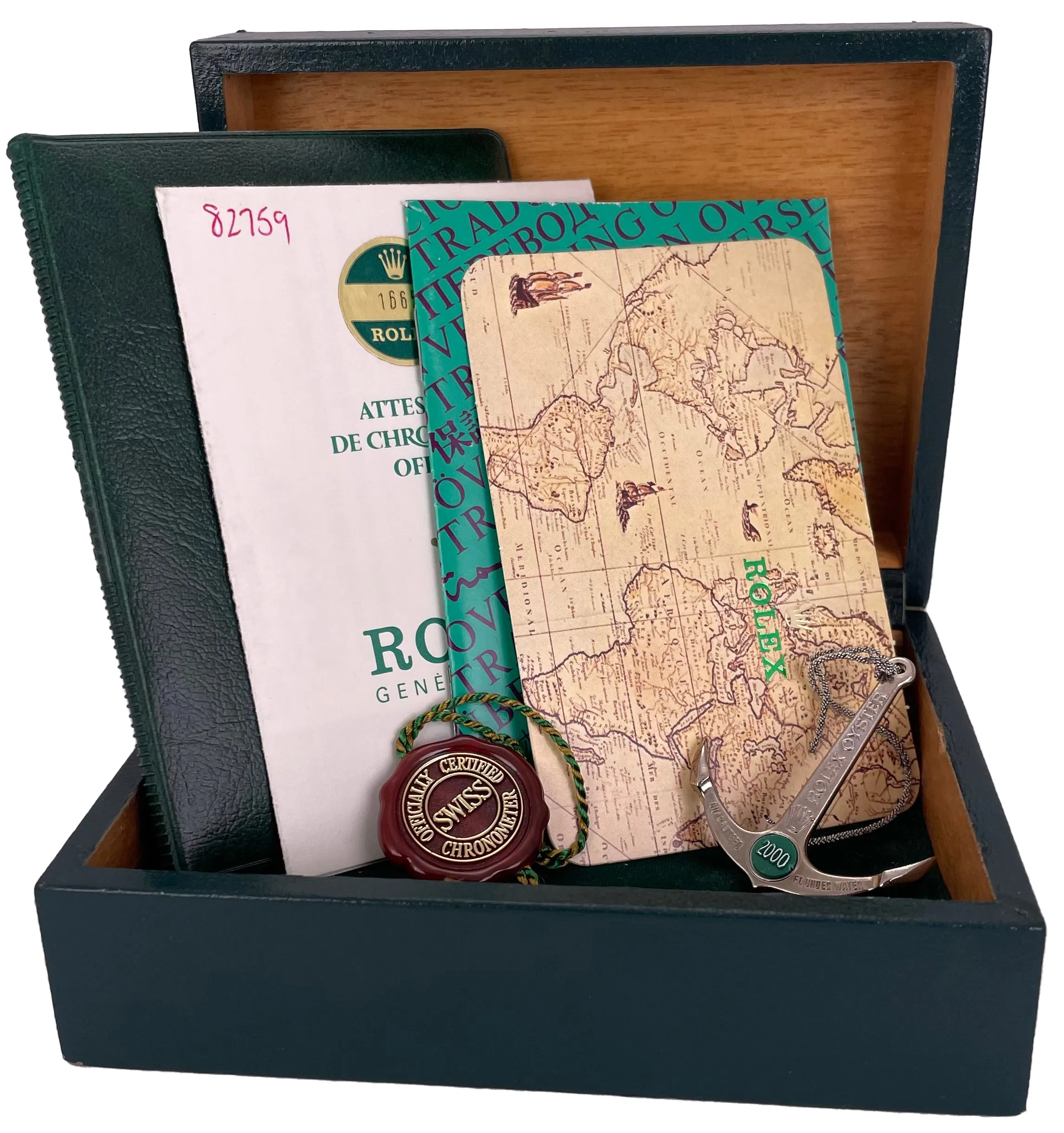 Vintage 1982 Rolex Sea-Dweller 40mm Black Stainless Steel 1665 Watch BOX PAPERS
