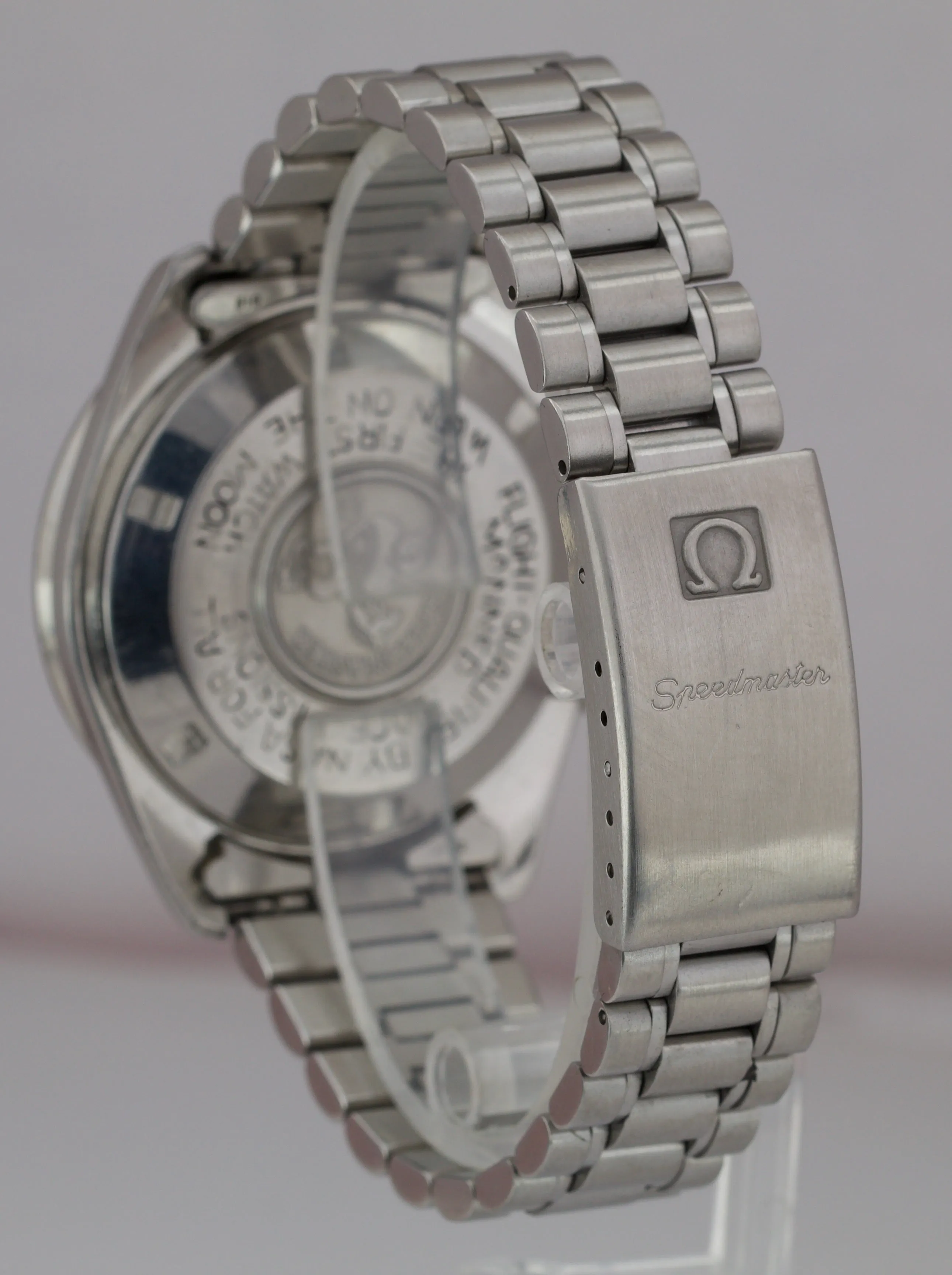 Vintage 1984 Omega Speedmaster Black 42mm PATINA 145.022 Stainless Steel Watch