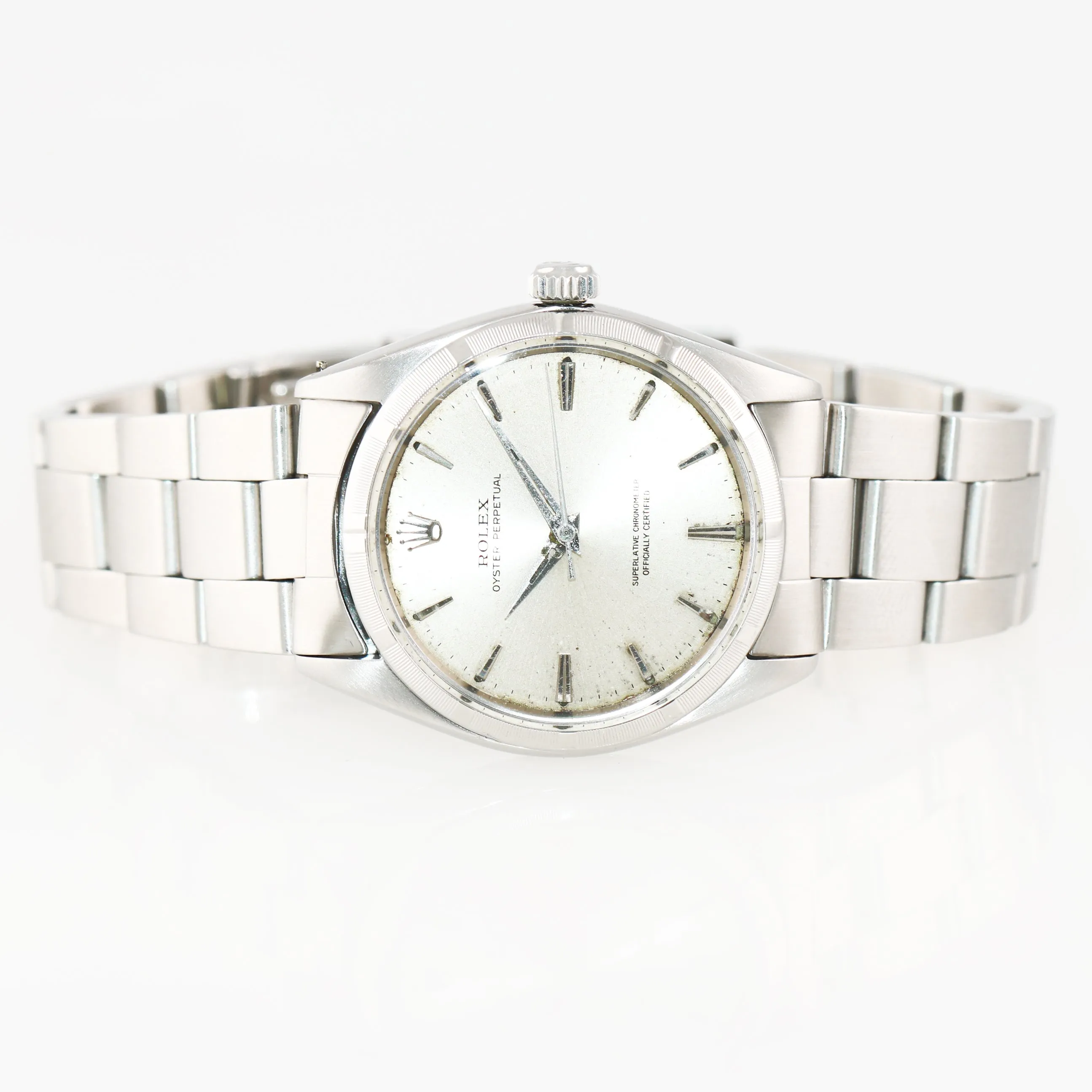 Vintage Rolex Oyster Perpetual 1003 Steel 34mm Watch