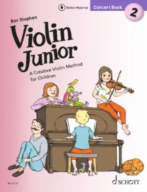 Violin Junior: Concert Book 2 (A Creative Violin Method for Children Book with Media Online)