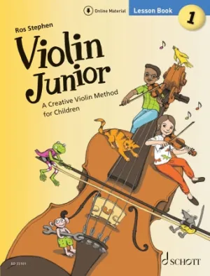 Violin Junior: Lesson Book 1 (A Creative Violin Method for Children Book with Media Online)