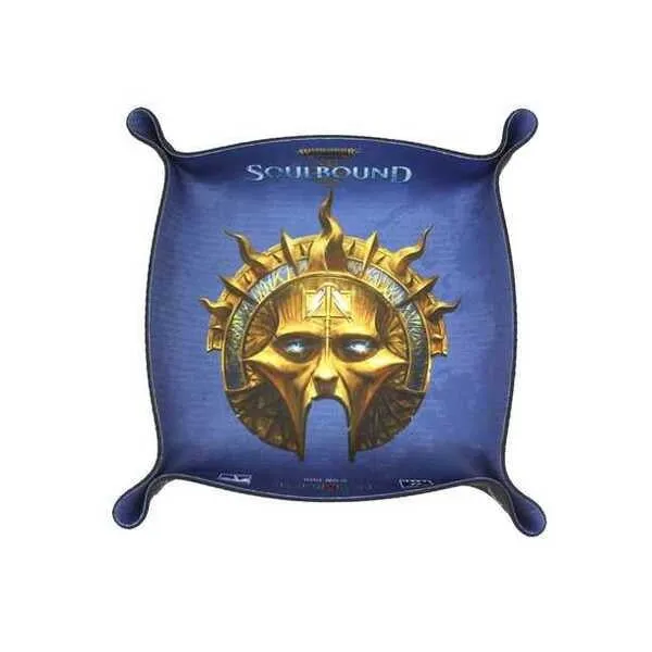Warhammer - Age Of Sigmar - Soulbound - Mask Impassive Folding Square Dice Tray