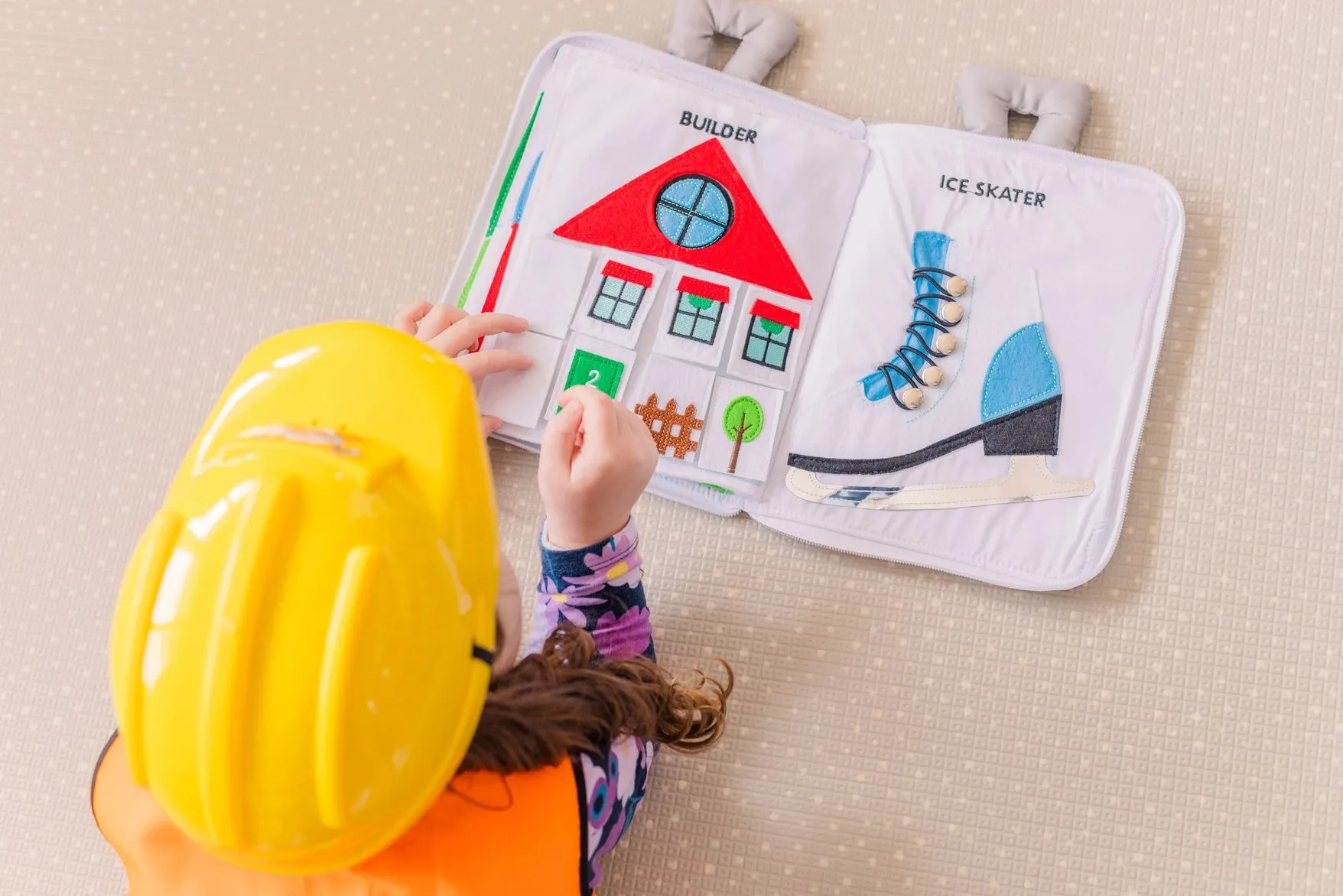 When I Grow Up Fabric Activity Book