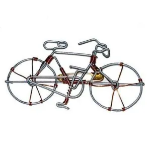 Wire Bicycle Pin - Creative Alternatives