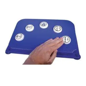 Wireless 5 Big Button TV Remote Control