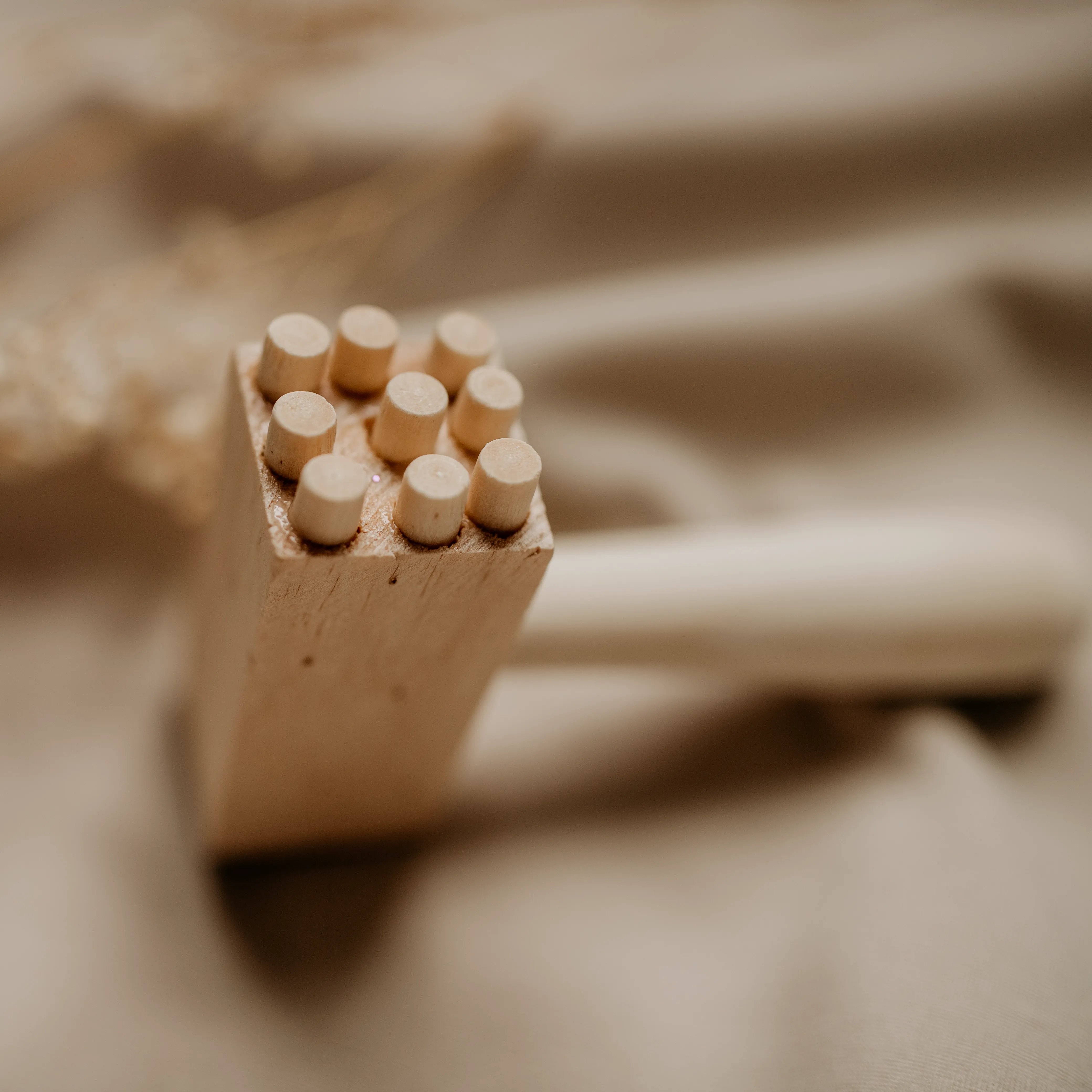 Wooden dough hammers